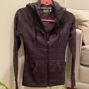 ATHLETA WORKOUT JACKET GRAY